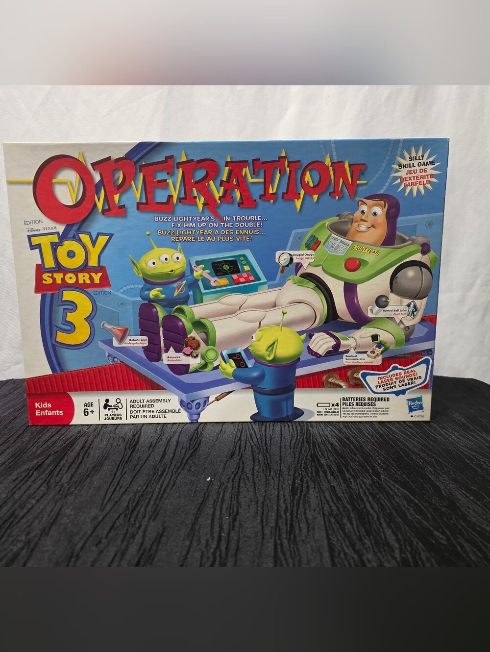 Disney Pixar Toy Story 3 Operation Game HASBRO GAMING - 2009